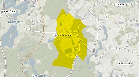 Immobilienpreisekarte Hohen Wangelin